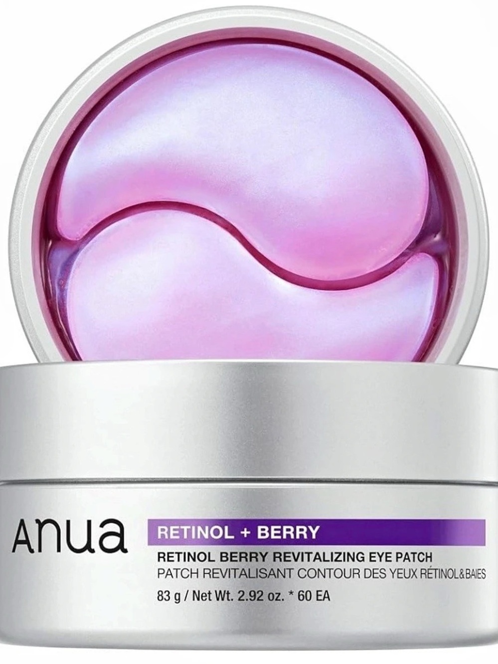 Anua Retinol Berry Revitalizing Eye Patches 60ct